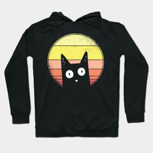 Funny Cat Photobomb Sunset Hoodie